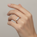 0.50ct Diamond Three Stone Ring 18ct Yellow Gold Birmingham 1987