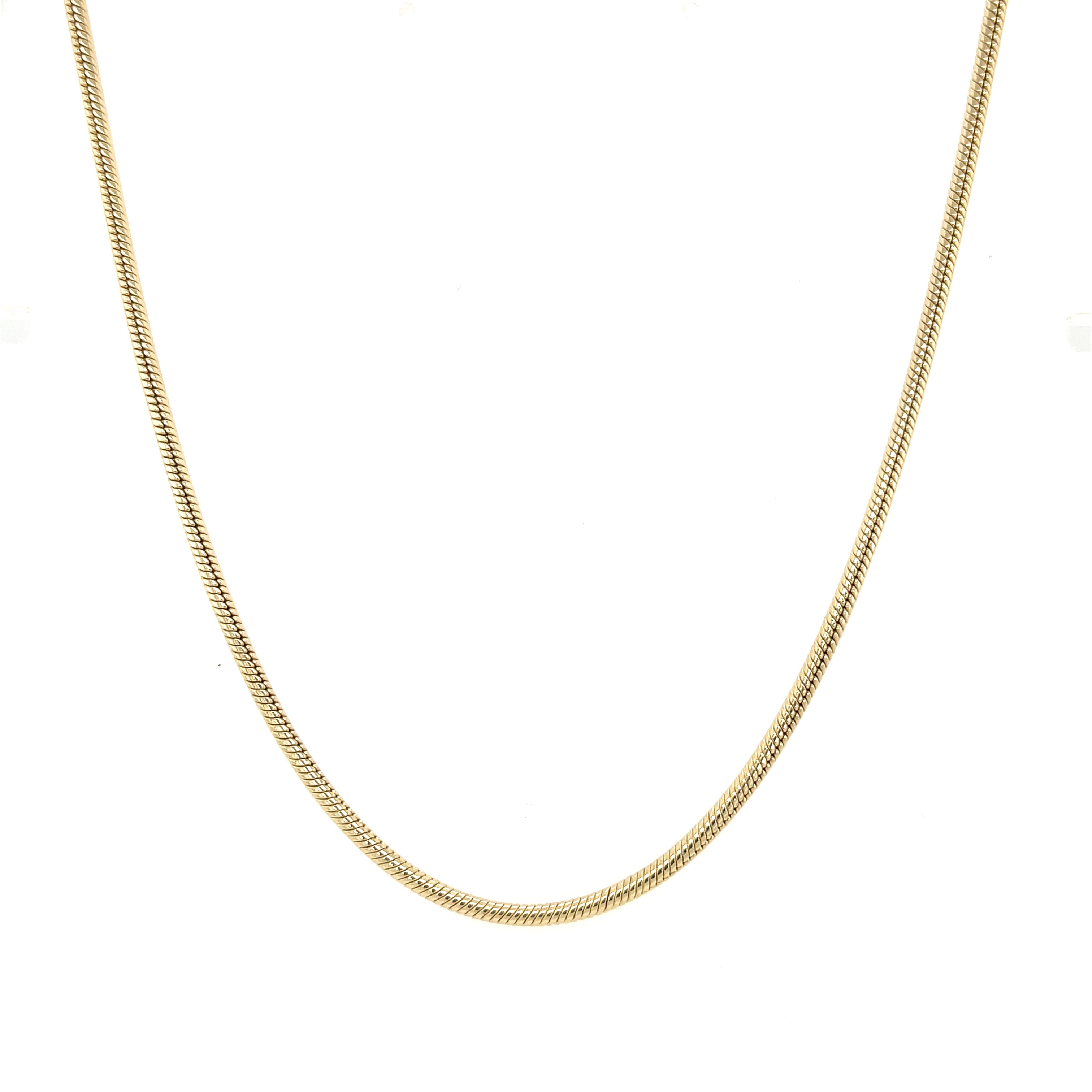14ct Yellow Gold 16" Snake Chain 11.75g SOLD