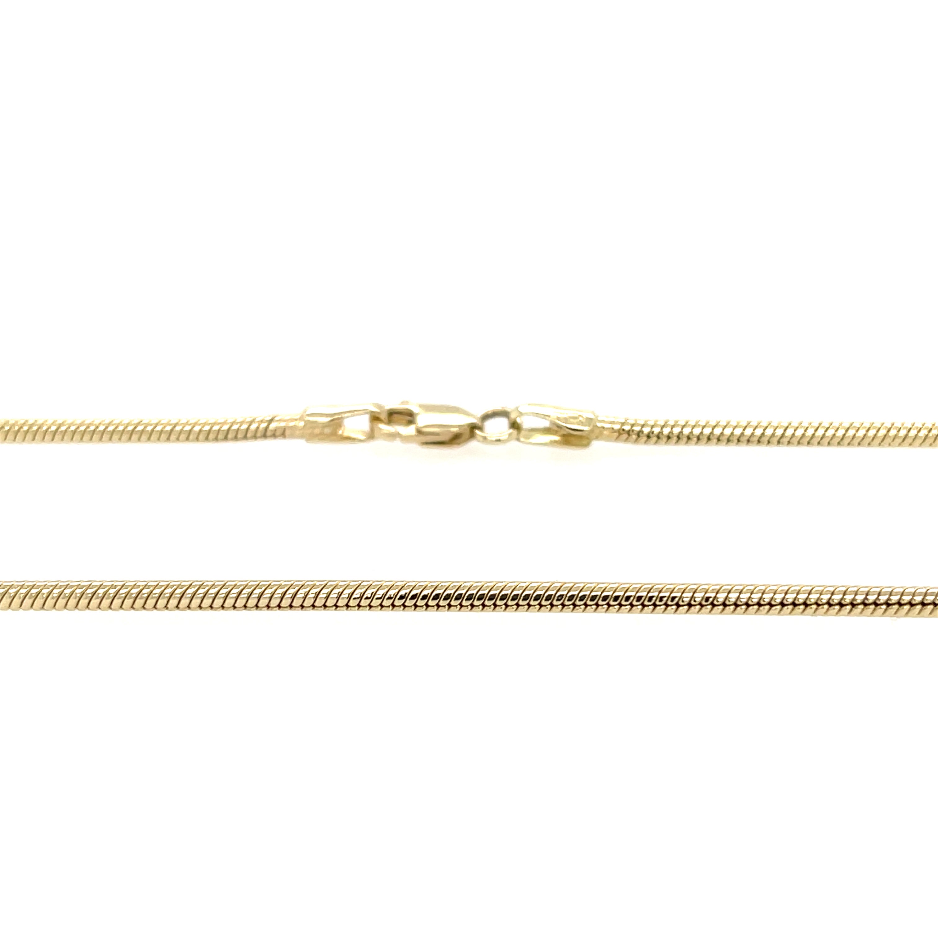 14ct Yellow Gold 16" Snake Chain 11.75g SOLD