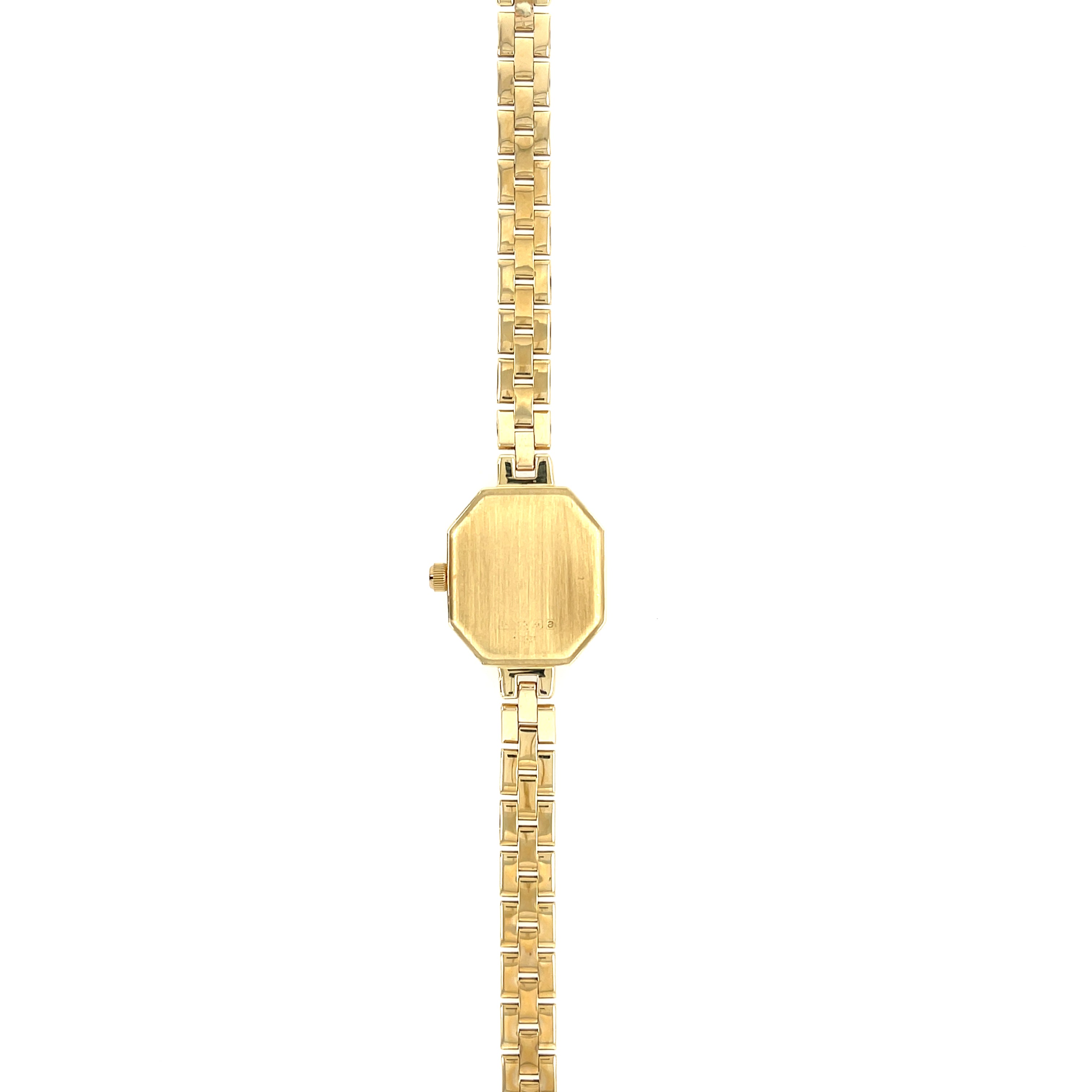 INGERSOLL 9ct Yellow Gold Ladies Quartz Bracelet Watch