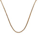 9ct Yellow Gold 20"/50cm Square Box Link Chain Necklace - 5.87g