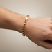 9ct Yellow Gold 7.5"/18.75cm Curb Link Bracelet - 4.73g