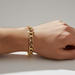 9ct Yellow Gold 8.5 Inch Classic Curb Link Bracelet - 25.85g