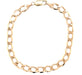 9ct Yellow Gold 8"/20cm Curb Link Bracelet - 8.60g