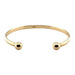 9ct Yellow Gold 8"/20cm Solid Torque Bangle - 15.50g
