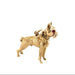 9ct Yellow Gold Solid Dog Pendant/ Charm London 1966 - 8.10g
