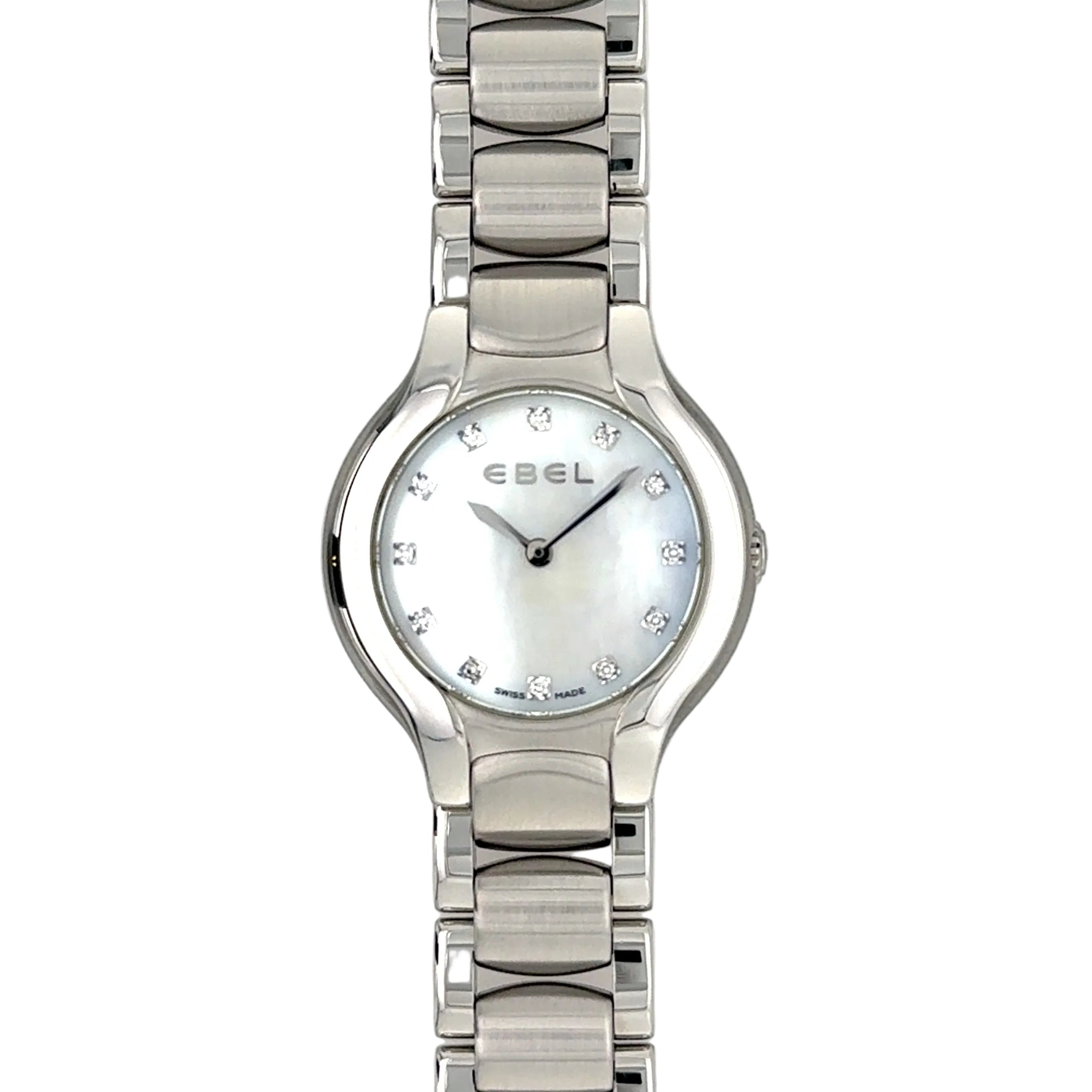 EBEL Beluga Mother Of Pearl & Diamond Ladies Full Set Watch E9256N22/9950
