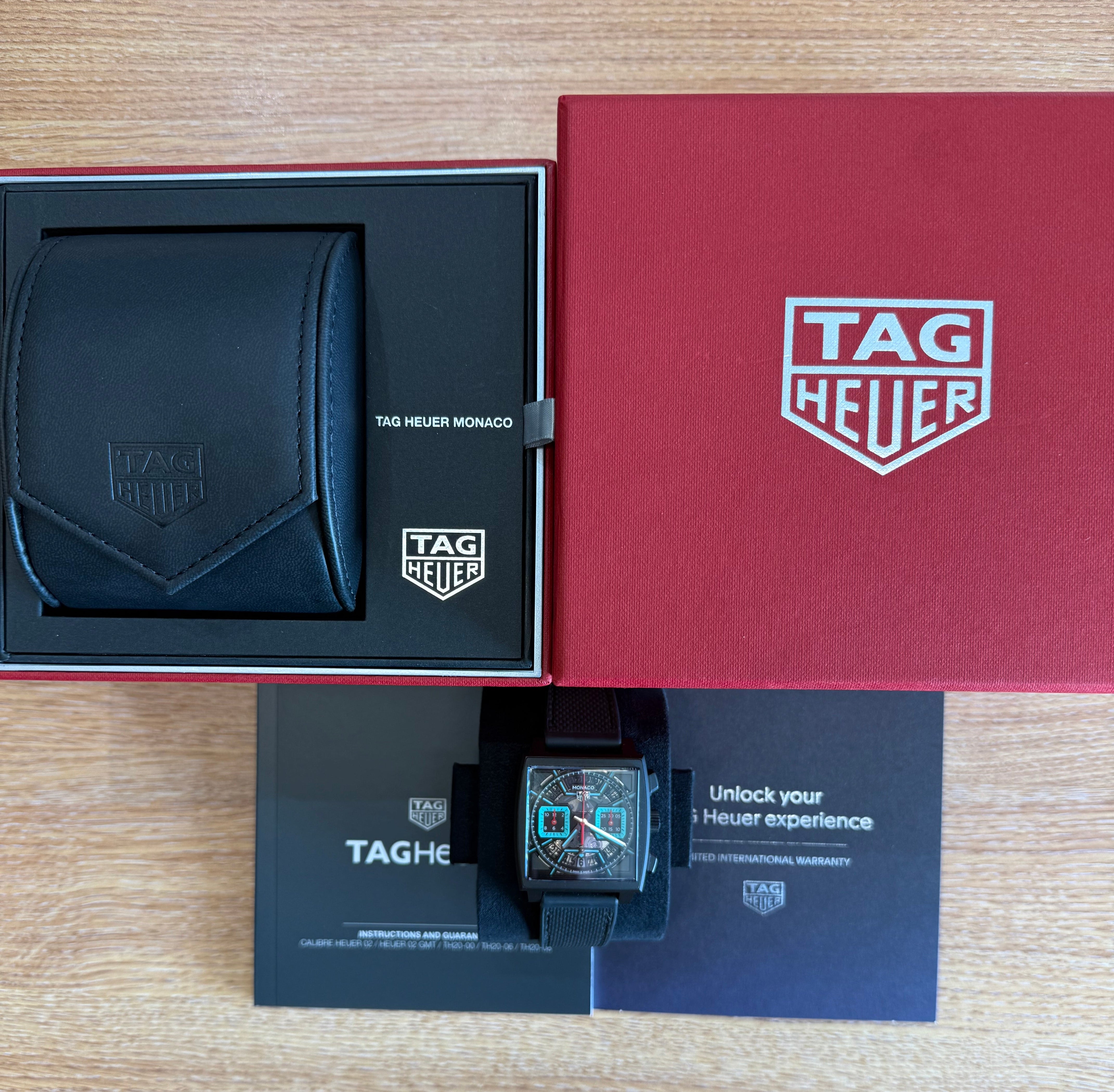 TAG Heuer Monaco Skeleton Limited Edition 2024 Watch CBL2184.FT6236 SOLD
