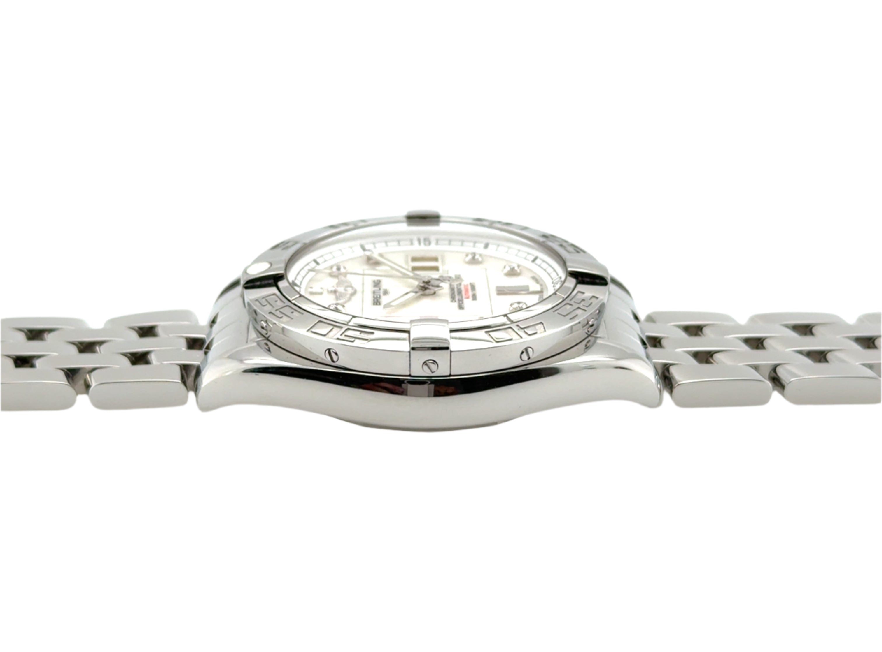 BREITLING Galactic 41 Diamond Watch A49350L2/A702 Box & Papers 2018 SOLD
