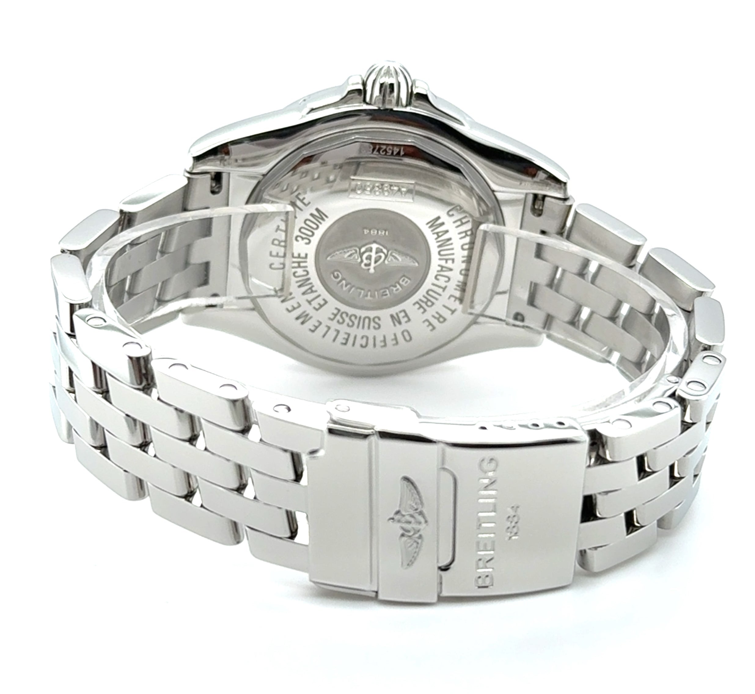 BREITLING Galactic 41 Diamond Watch A49350L2/A702 Box & Papers 2018 SOLD