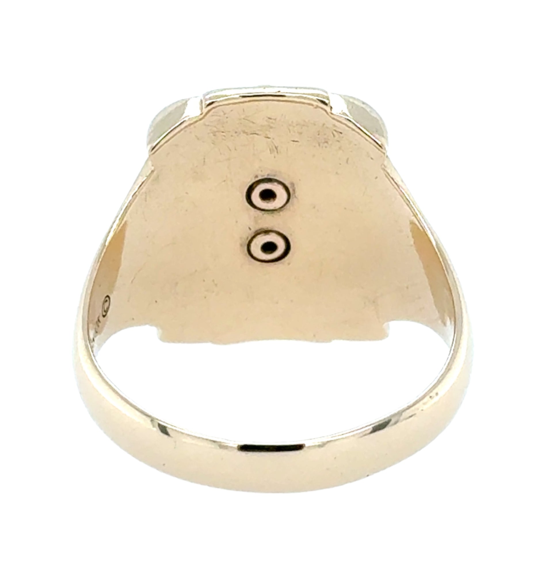 Vintage American College Ring 10K Yellow Gold Josten Circa 1979 Size T