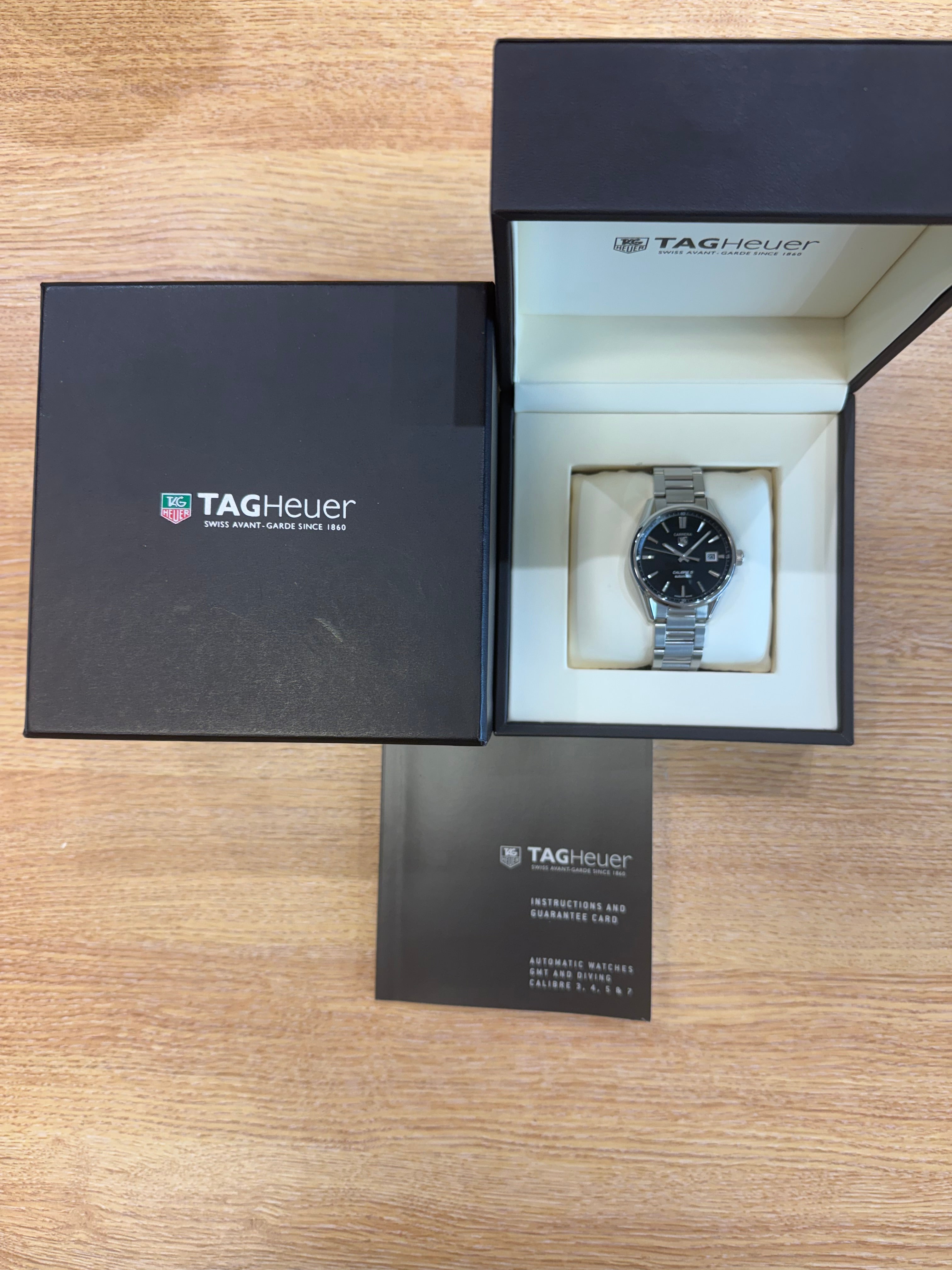 TAG Heuer Carrera Calibre 5 Automatic 39mm WAR211A-0.BA0782 SOLD