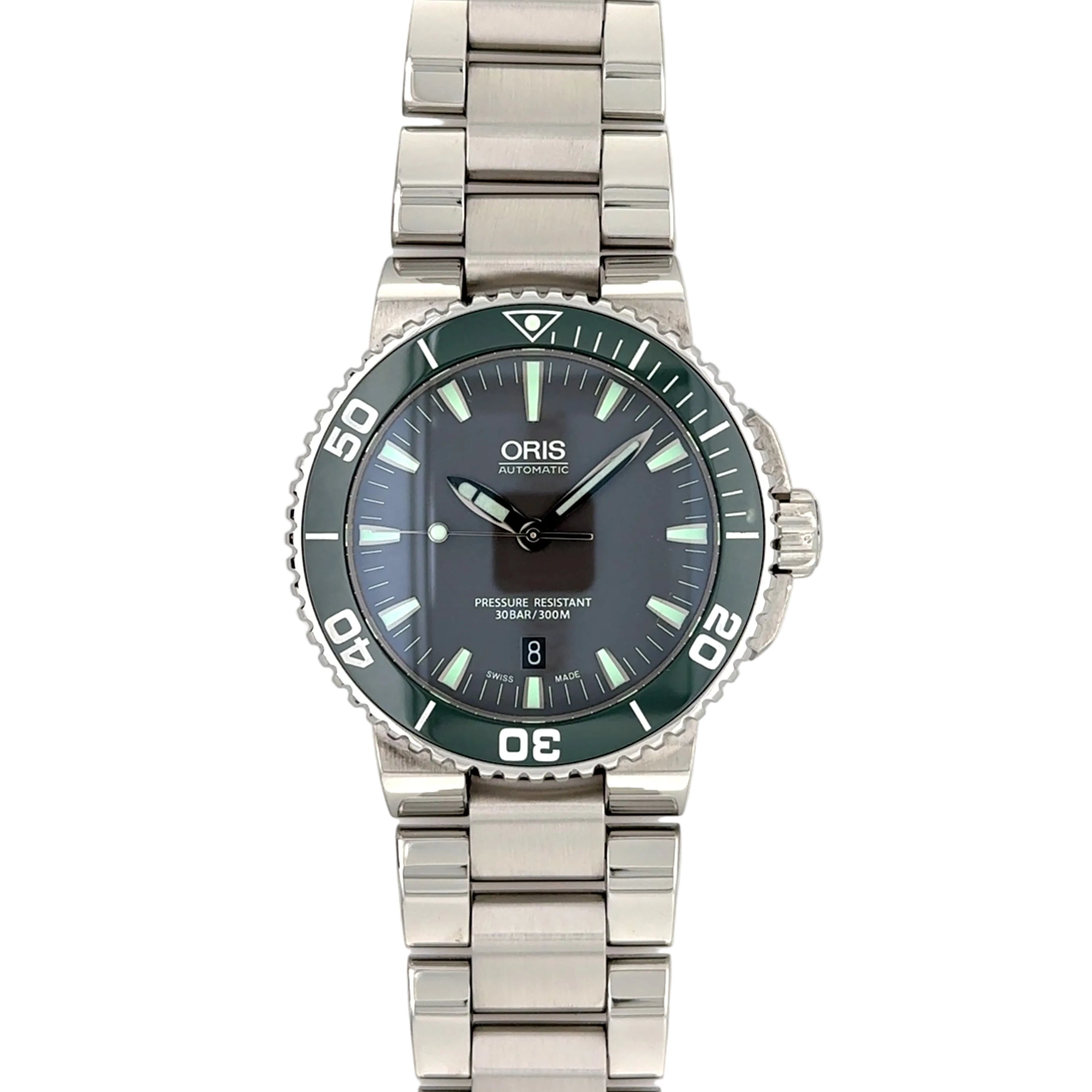 ORIS Aquis Date 7653 Diver's Watch 43mm Stainless Steel Automatic