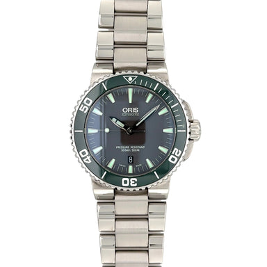 ORIS Aquis Date 7653 Diver's Watch 43mm Stainless Steel Automatic