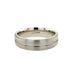 Palladium (950) 6mm Satin Finish Wedding Band Ring Size R