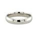 Platinum (950) 4.5mm D Profile Heavyweight Wedding Band Size W