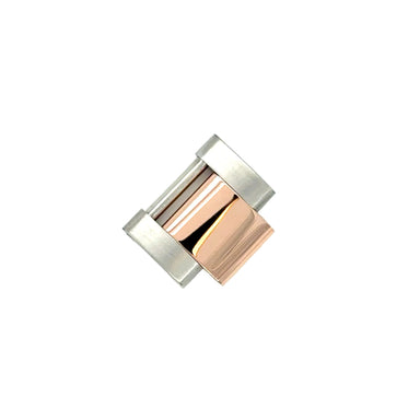 ROLEX Genuine Oyster Bi Metal Rose Gold & Steel Spare Link 15.4mm