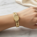 TISSOT 18ct Yellow Gold Ladies Bracelet Watch T34.3.124.21