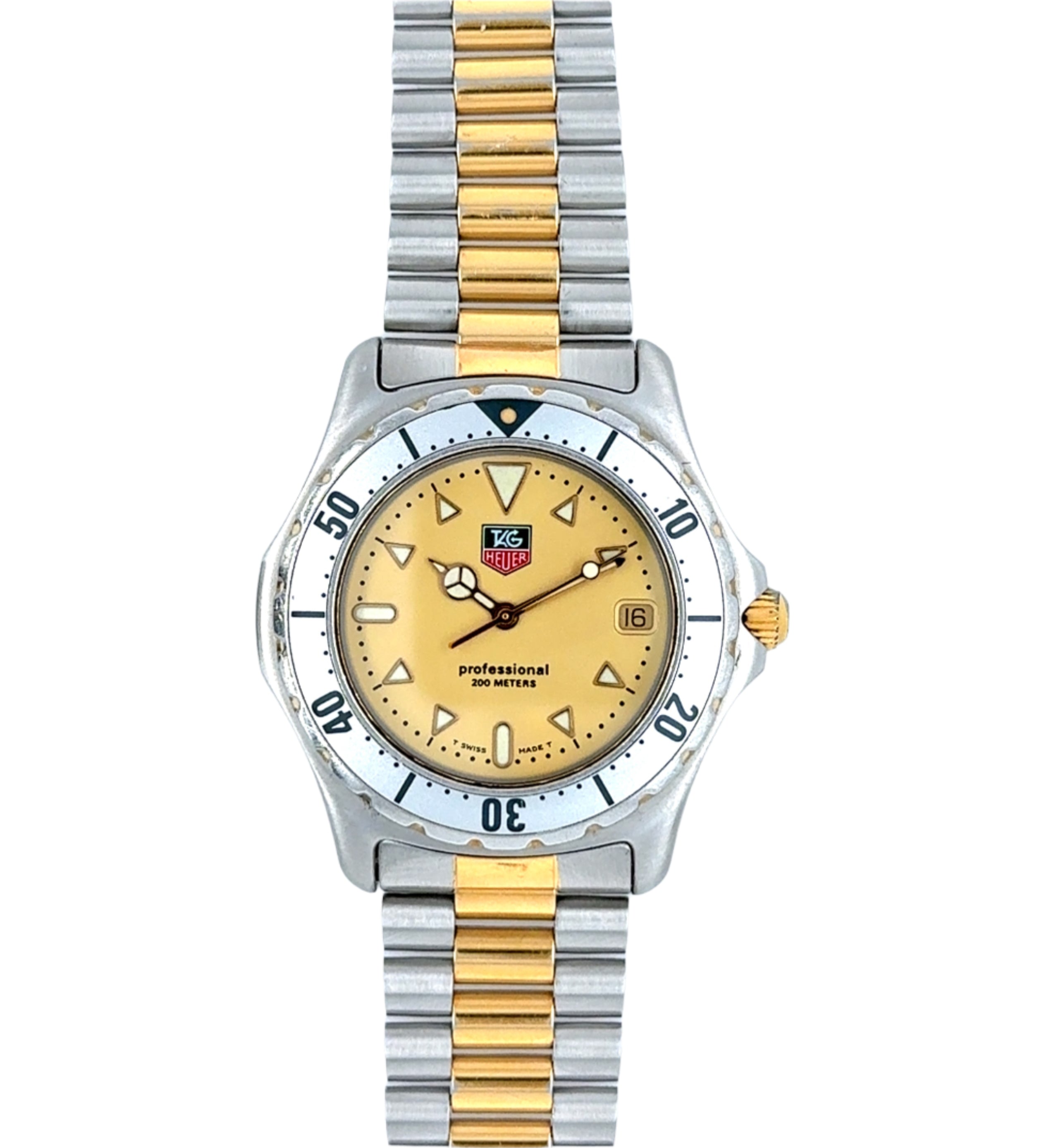 TAG Heuer Classic Professional 200M Vintage 974.006R-2 Quartz Watch