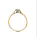 Vintage 0.33ct Round Brilliant Cut Diamond Solitaire Ring 18ct Yellow Gold & Platinum