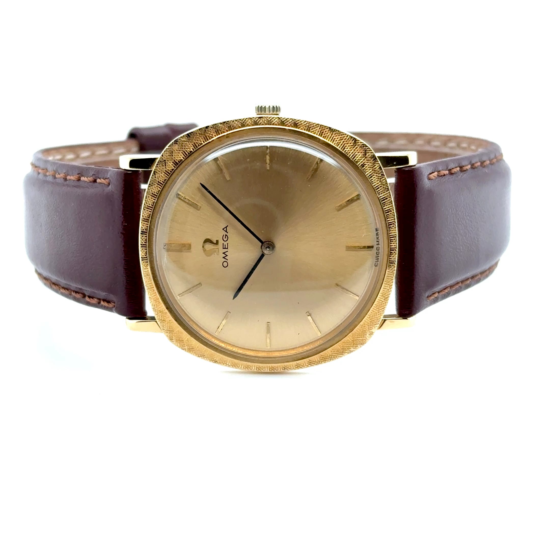 OMEGA 18ct Yellow Gold Calibre 620 Vintage 1960s Dress Watch