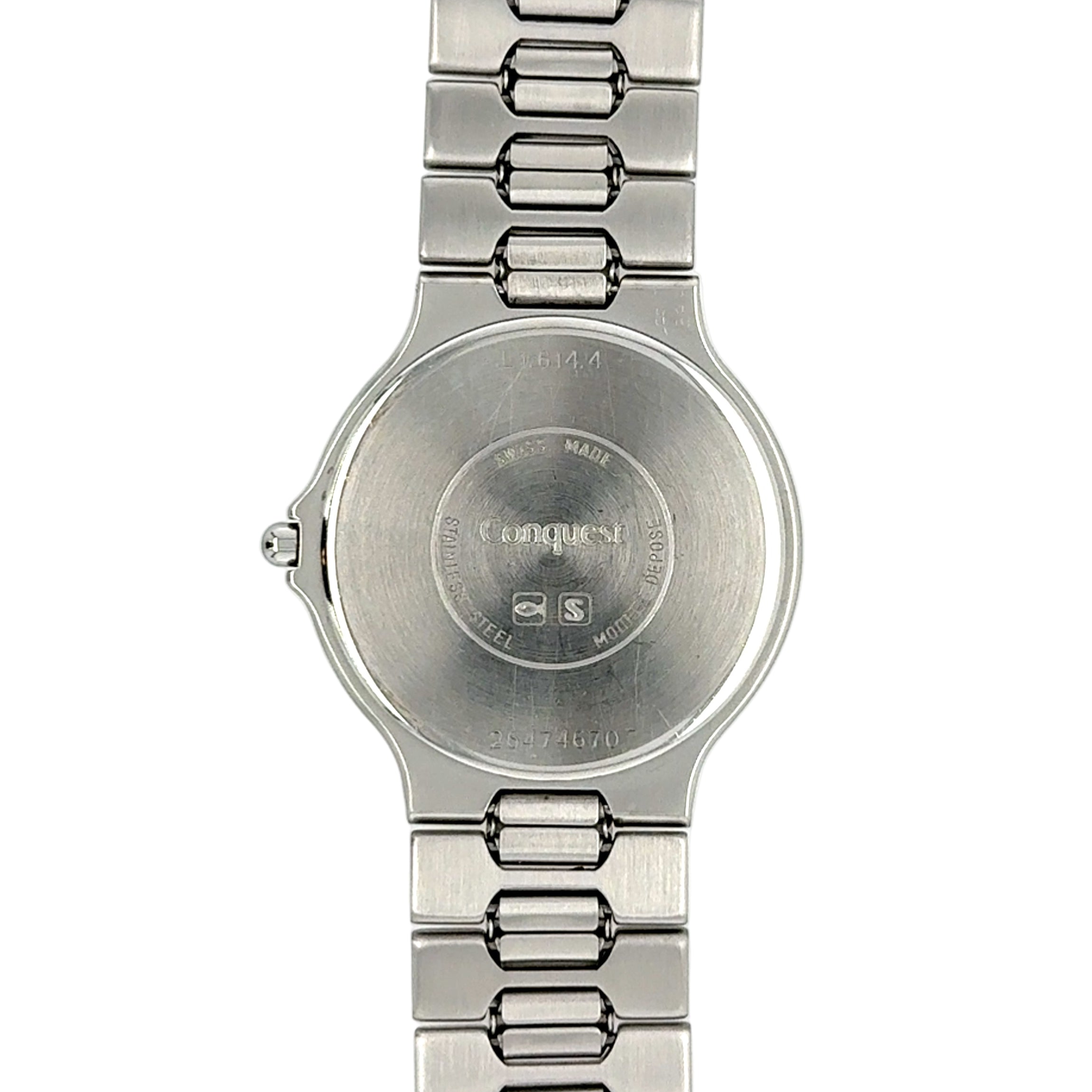 LONGINES Conquest L1.614.4 Watch Stainless Steel Quartz 1990's