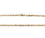 9ct Yellow Gold 20"/50cm Hollow Rectangular Belcher Link Chain