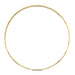 9ct Yellow Gold 3mm Wide 7.5"/18.75cm Slave Bangle - 8.55g