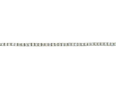 1.00ct LAB DIAMOND 7.5"/18.75cm Tennis Bracelet 9ct White Gold