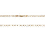 9ct Yellow Gold 22"/55cm Figaro Link Chain Necklace - 5.87g