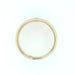 9ct Yellow Gold Diamond Set 9mm Wide Vintage Wedding Band Size X