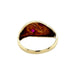 9ct Yellow Gold Double Head Ruby Set Snake Ring Edinburgh 1991