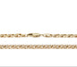 9ct Yellow Gold 20"/50cm Double Link Curb Chain Necklace - 19.45g