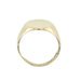 9ct Yellow Gold Oval Shaped Signet Ring Birmingham 1936