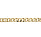 9ct Yellow Gold 9"/22.50cm Heavy Curb Link Bracelet - 66.50g