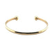 9ct Yellow Gold 8"/20cm Solid Torque Bangle - 15.50g