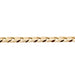 9ct Yellow Gold 8.5"/21.25cm Curb Link Bracelet - 28.02g