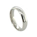 Platinum (950) 4.5mm D Profile Heavyweight Wedding Band Size W
