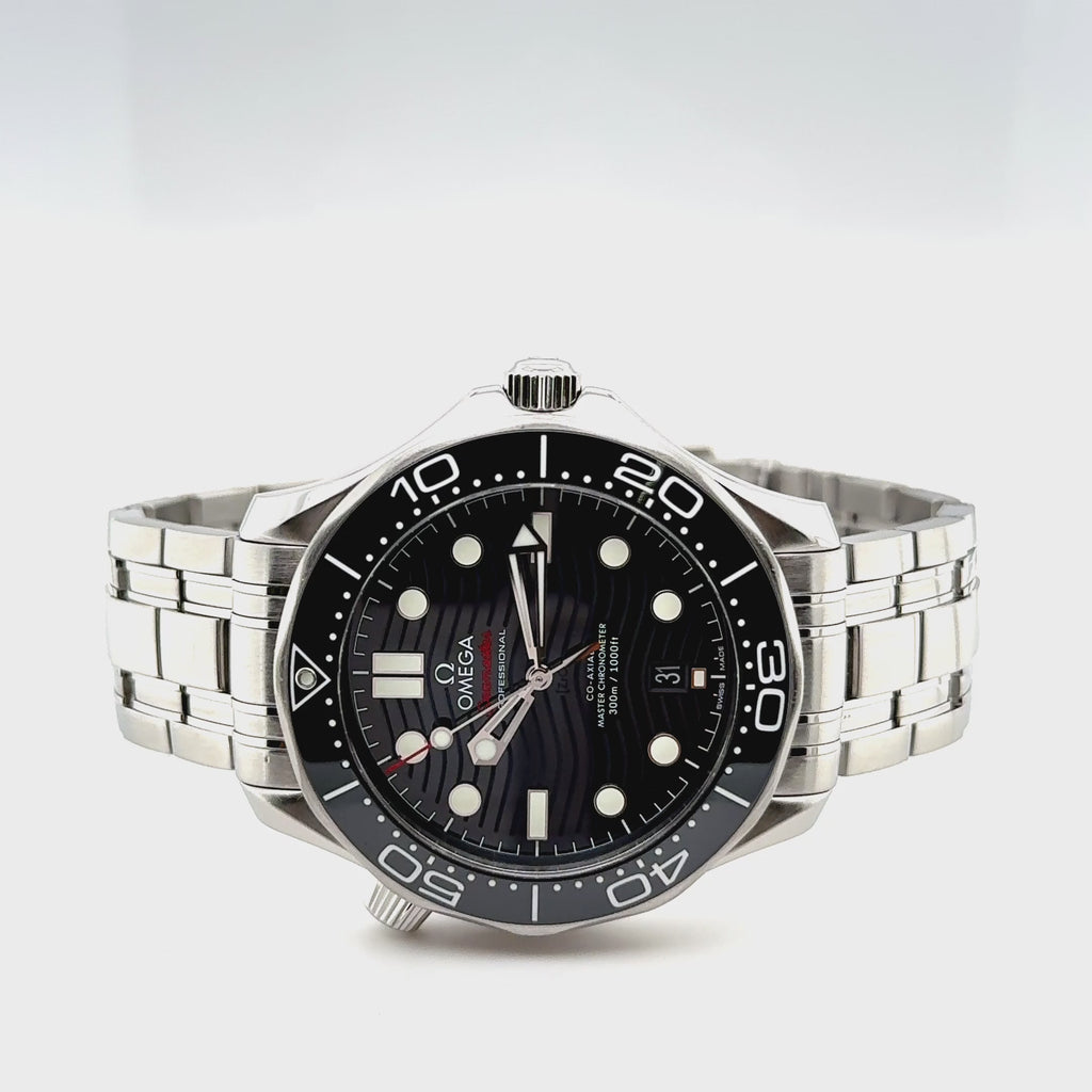 OMEGA Seamaster 300M Diver Co Axial Automatic 2021 Full Set Watch 210.30.42.20.01.001