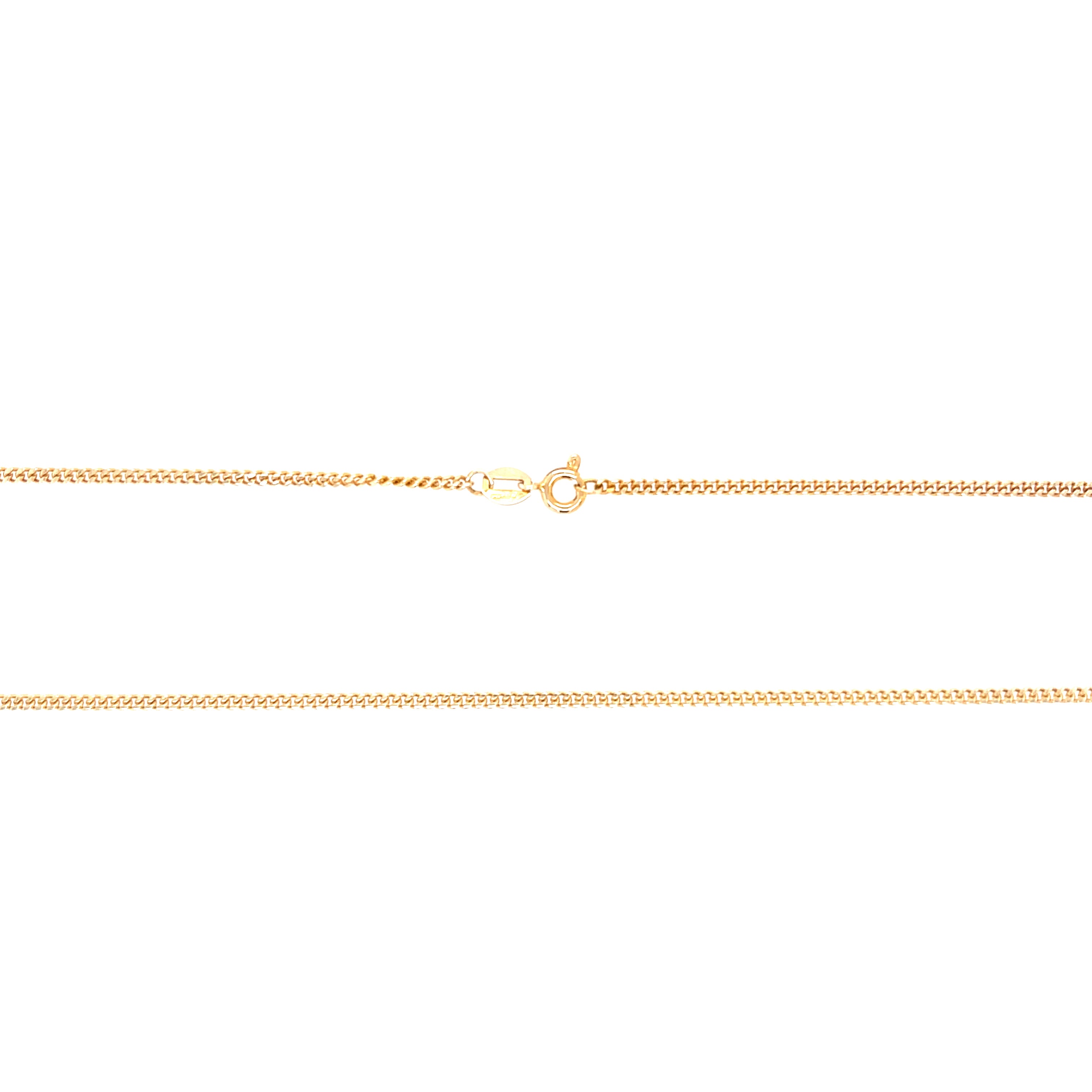 9ct Yellow Gold 24" Fine Curb Link Chain - 5.45g SOLD