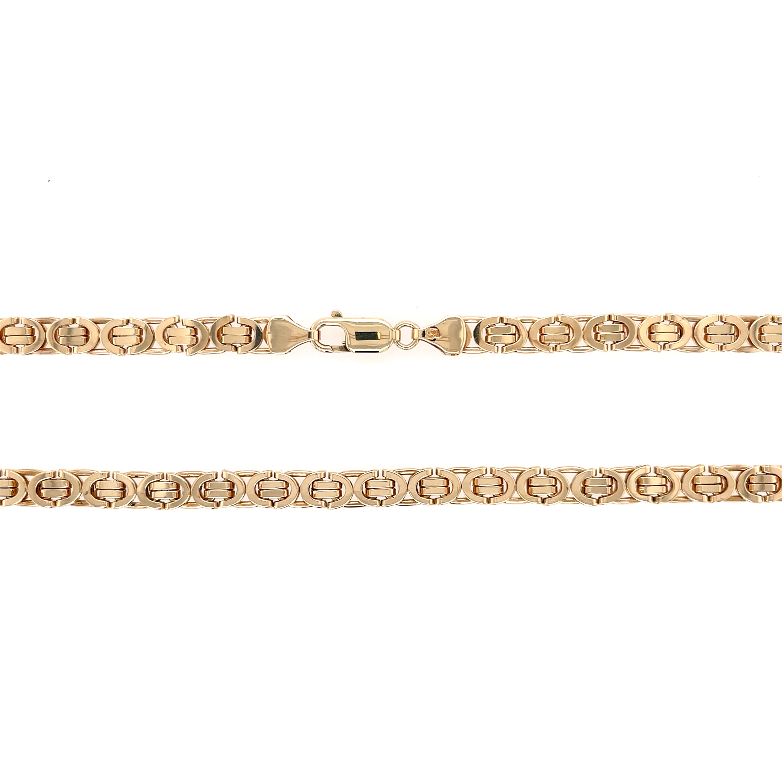 9ct Yellow Gold 20" Byzantine Chain Necklace - 31.72g (1oz) SOLD