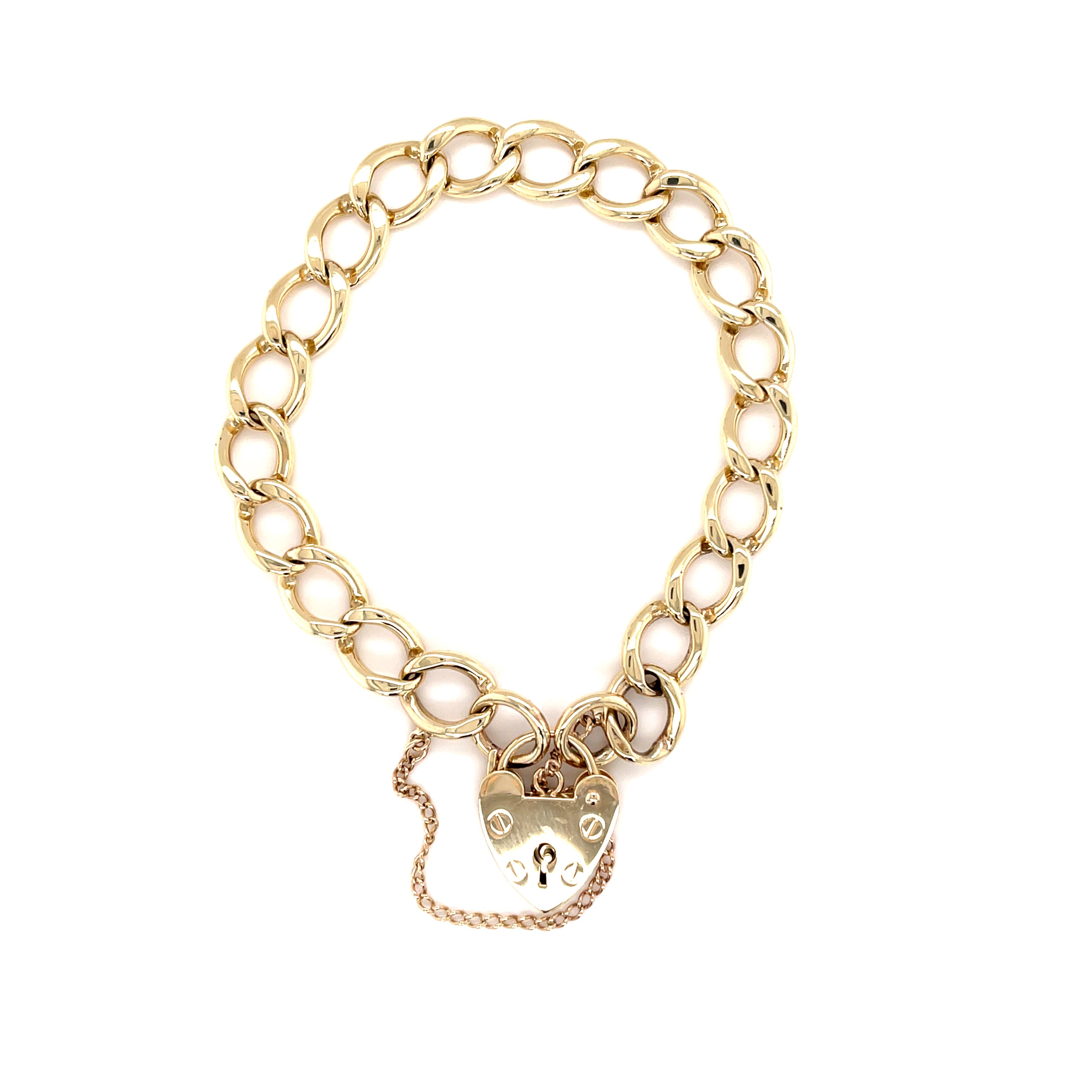 9ct Yellow Gold 7" Traditional Charm Bracelet - 20.00g SOLD