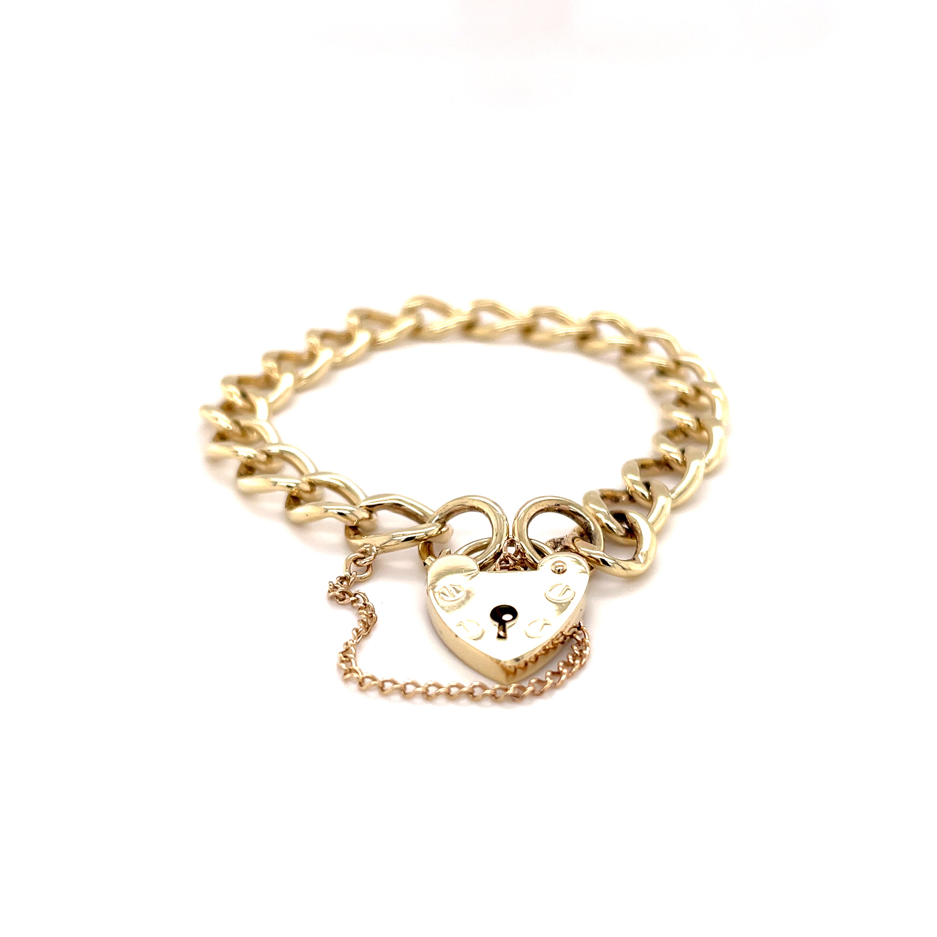 9ct Yellow Gold 7" Traditional Charm Bracelet - 20.00g SOLD
