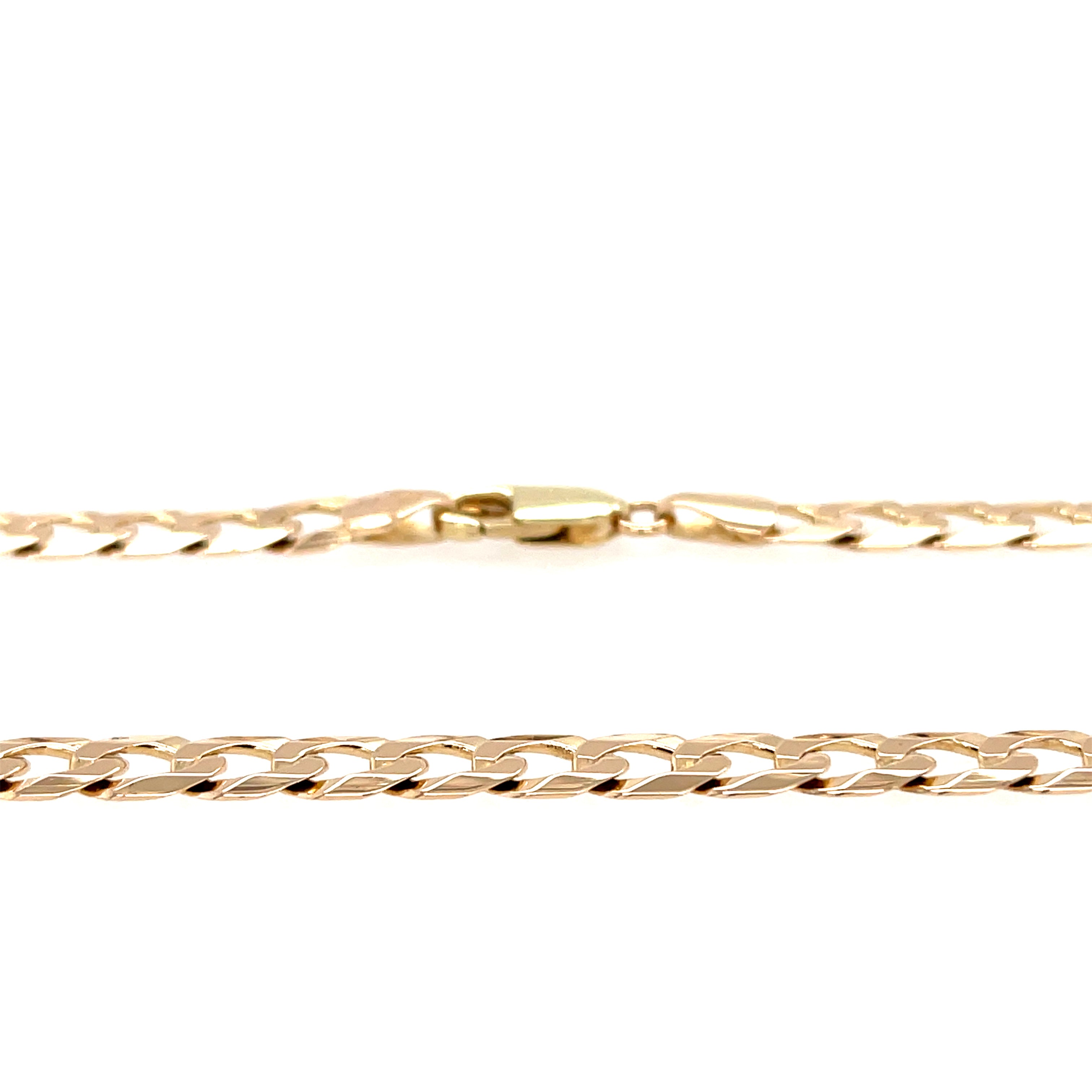 9ct Yellow Gold 20" Curb Link Chain - 14.80g SOLD