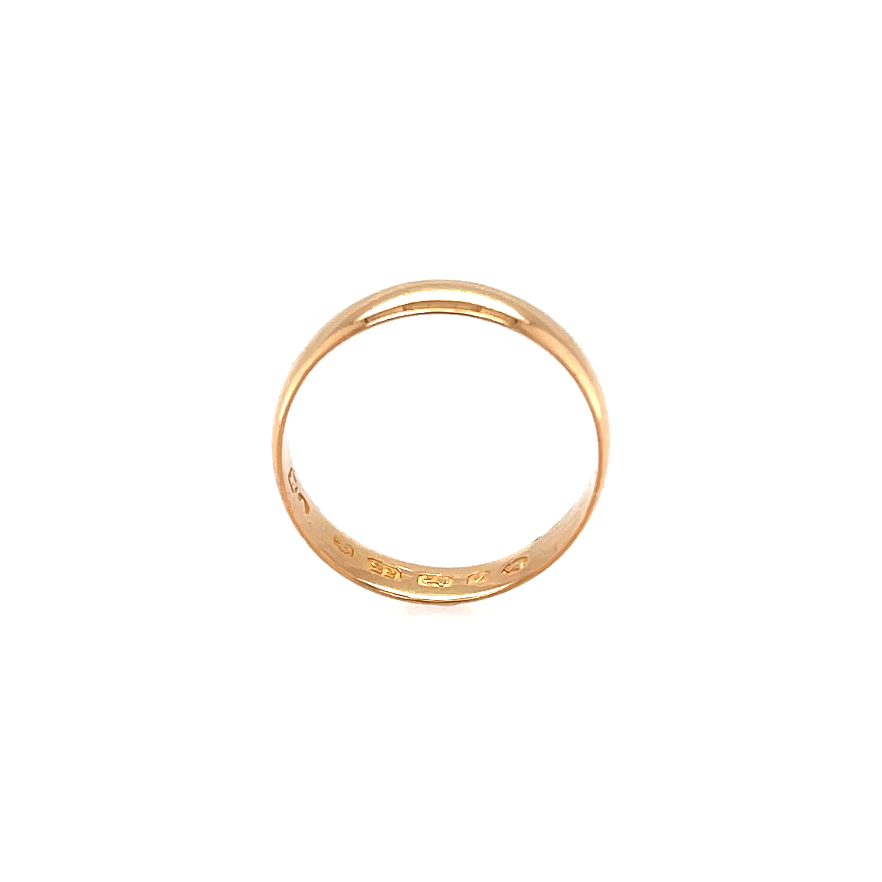 Victorian 22ct Yellow Gold Wedding Band Birmingham 1899 SOLD
