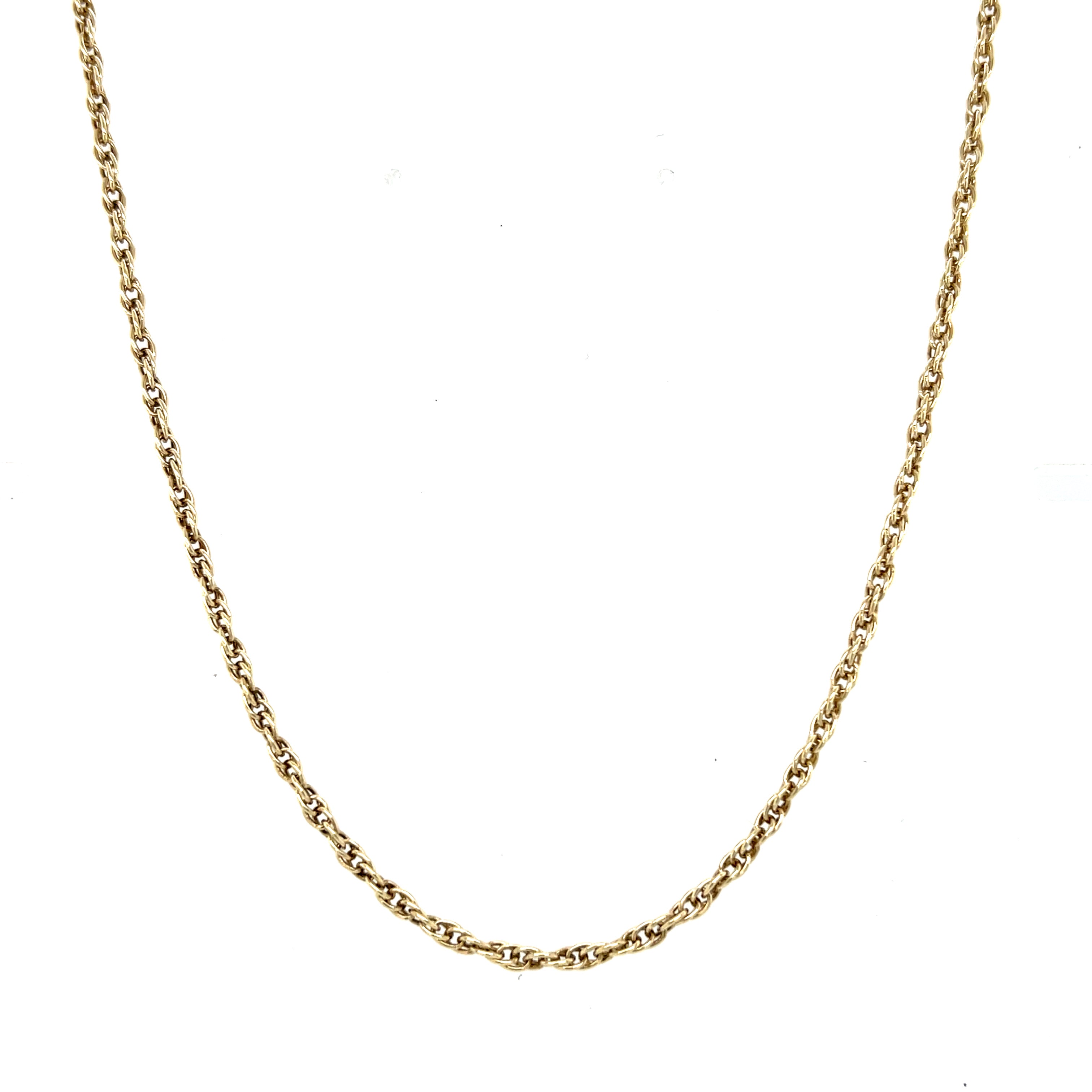 9ct Yellow Gold 18" Prince Of Wales Link Chain - 5.20g SOLD