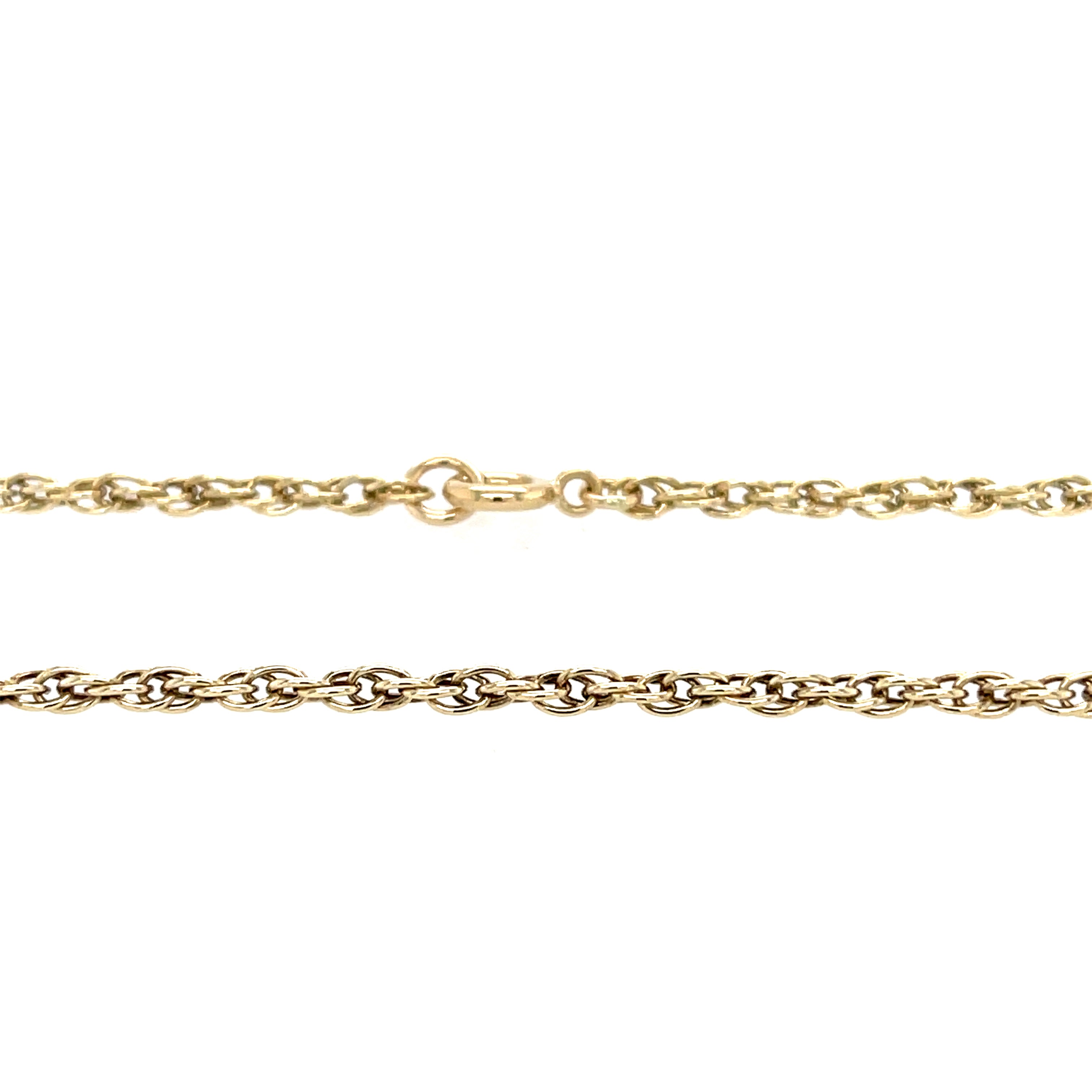 9ct Yellow Gold 18" Prince Of Wales Link Chain - 5.20g SOLD