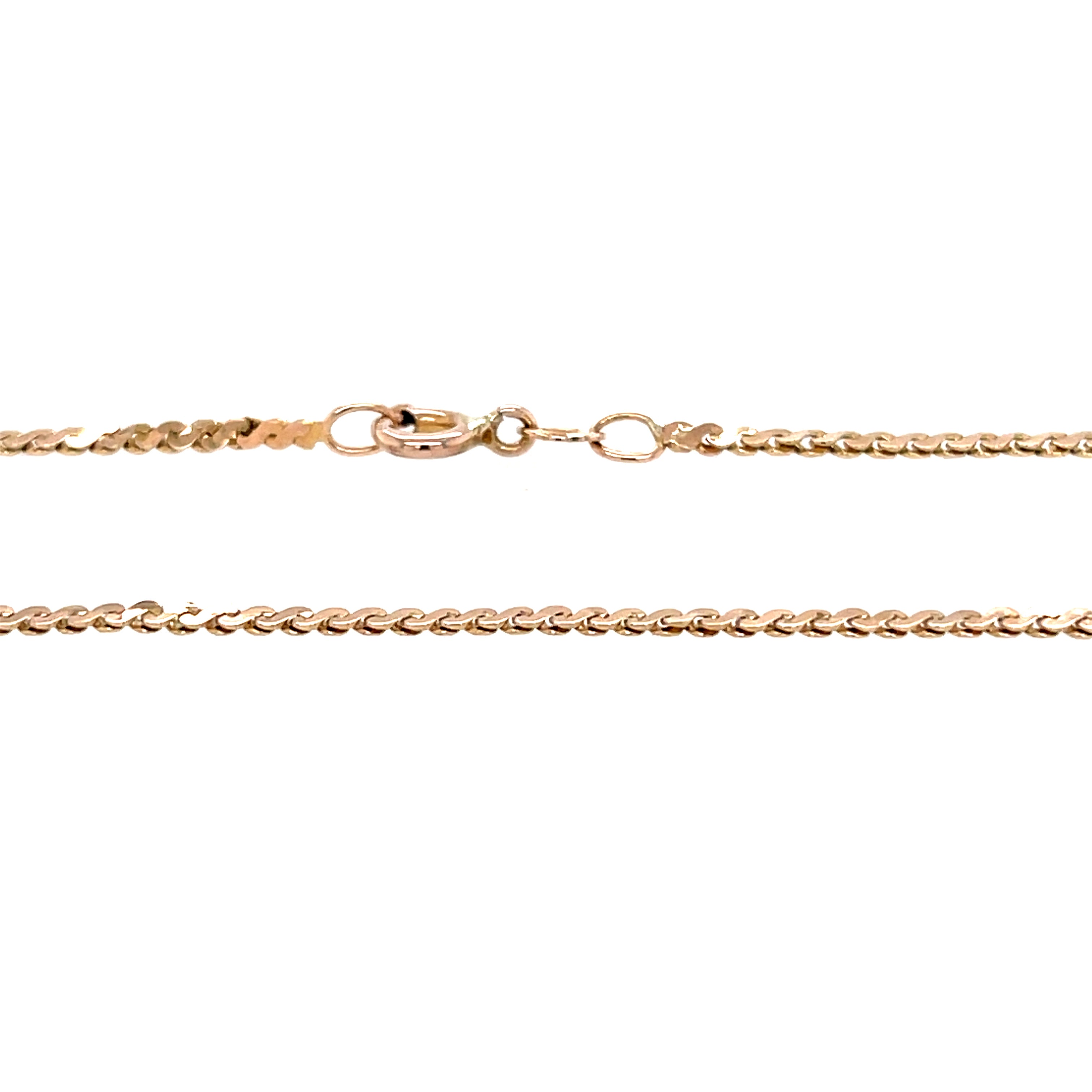 9ct Yellow Gold 22" S Link Chain - 3.63g SOLD