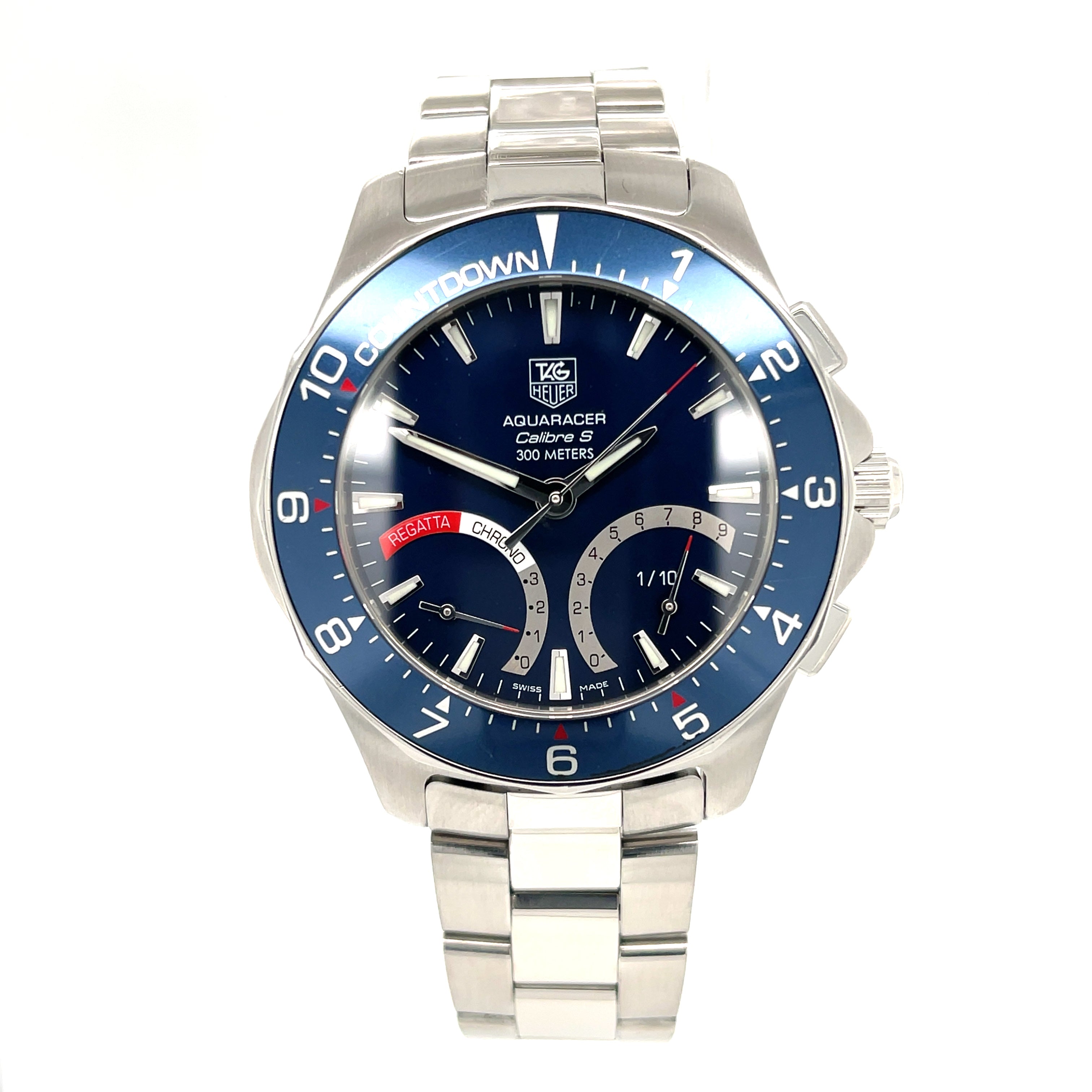 TAG Heuer Aquaracer Calibre S Regatta CAF7110.BA0803 42mm Mens Watch SOLD