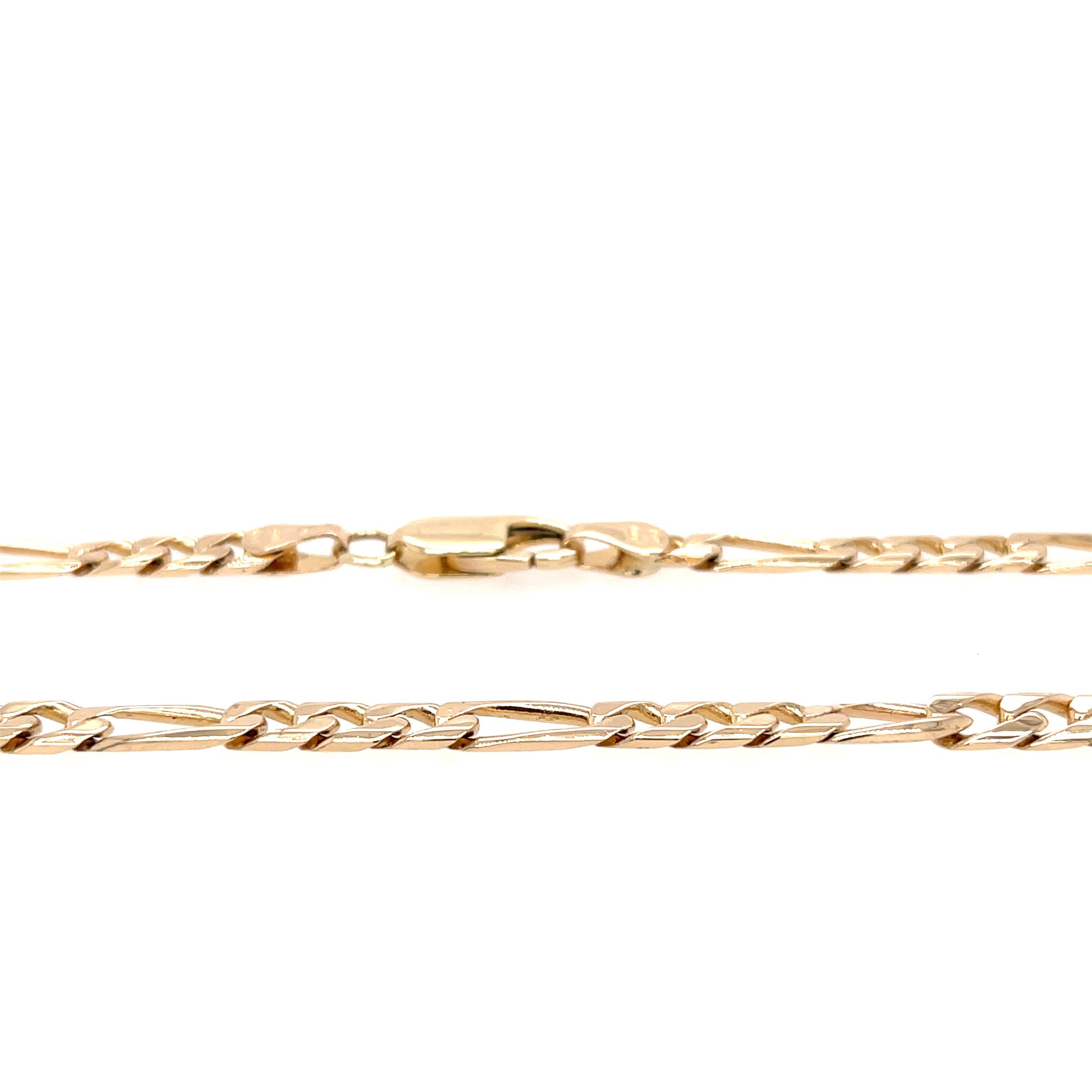 9ct Yellow Gold 24 Inch Figaro Link Chain - 20.75g
